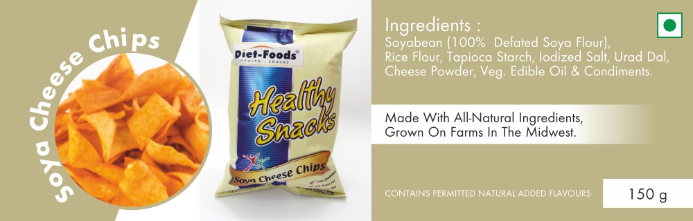 soya cheese chips ~ diet-foods
